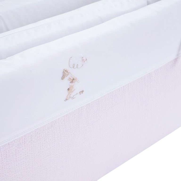 Bedbeschermer 60cm – katoen (60x60x60cm) h:30cm