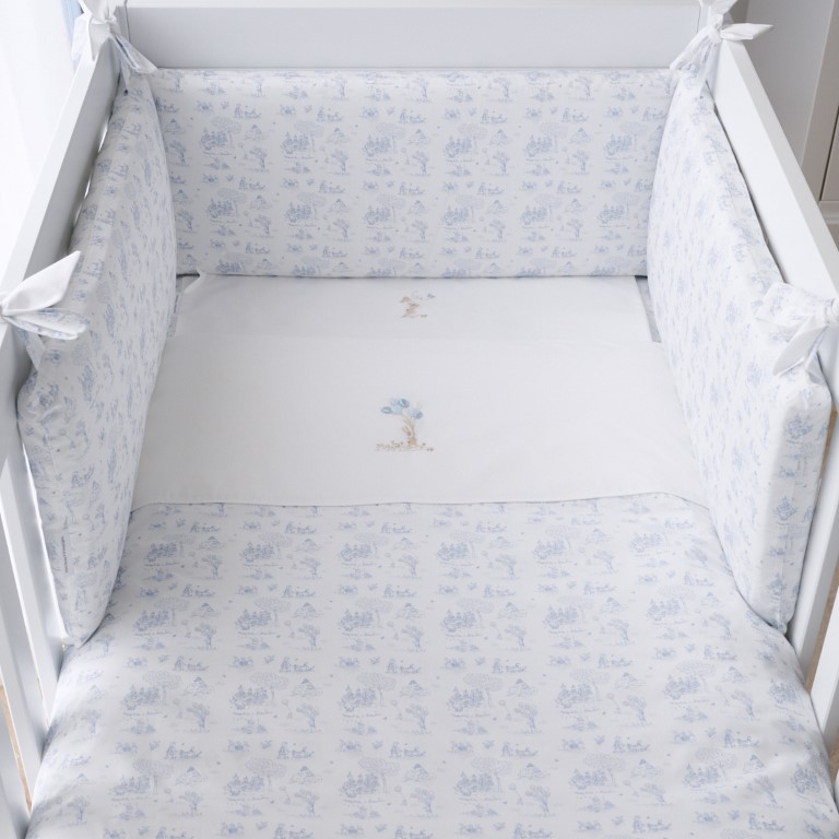 Donsovertrek bed en sloop (100x135cm)