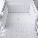 Donsovertrek bed en sloop (100x135cm)