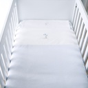 Donsovertrek bed en sloop (100x135cm)