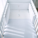Bedbeschermer (210 cm) h: 23 cm