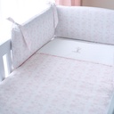 Bedbeschermer 70cm – katoen (70x70x70cm) h:30cm