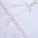 Donsovertrek bed en sloop (100x135cm)