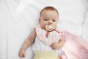 Fopspeen Binky Bow 3m+ silicone