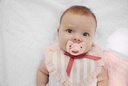 Fopspeen Binky bow 3m+ silicone