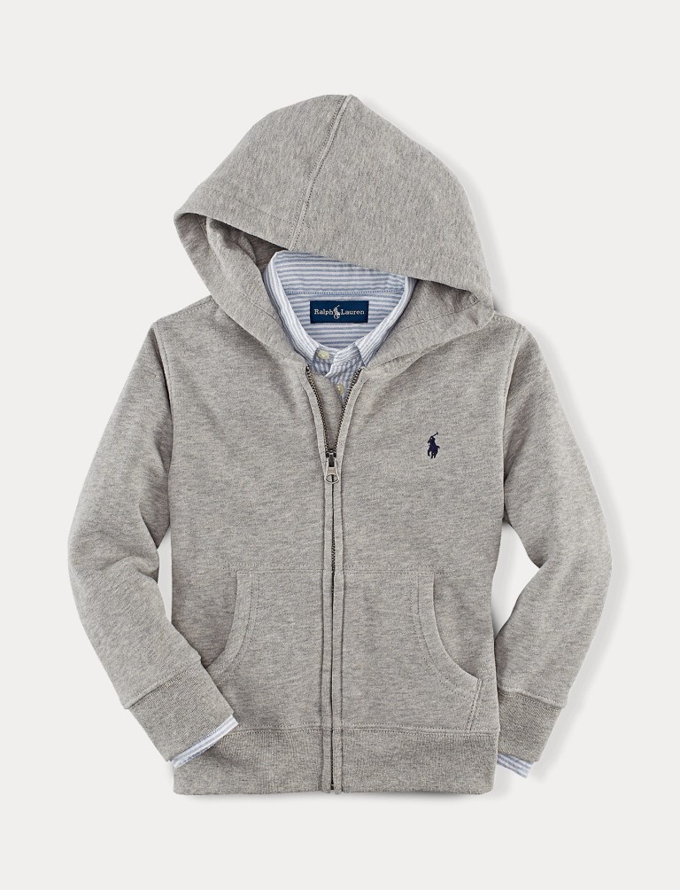 Hoodie met rits