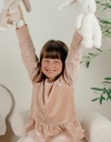Pyjamaset in fluweel - nappy cat
