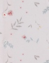 Kruippakje met bloemenprint en ruches in fluweel