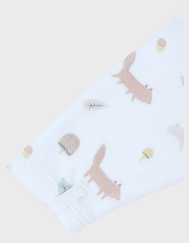Kruippakje met fluwelen motief - fancy fox