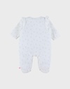 Pyjama met ruches in fluweel