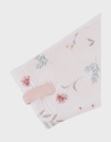 Kruippakje met bloemenprint en ruches in fluweel