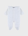Pyjama met ruches in fluweel