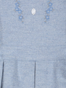 Set met salopetjurk en t-shirt