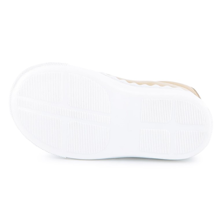 Lage sneakers van leer