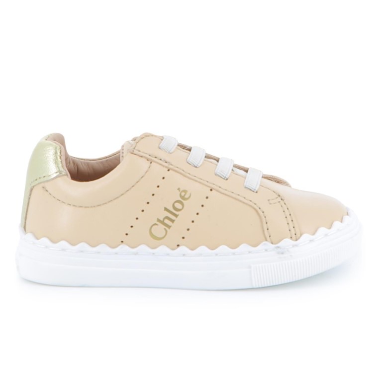 Lage sneakers van leer