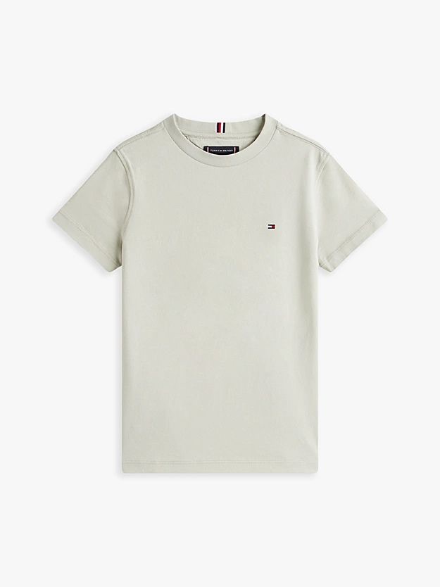 T-shirt met korte mouwen – essential katoen, regular fit