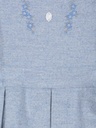 Set met salopetjurk en t-shirt