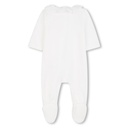 Cadeauset – pyjama & 2 slabbetjes van biokatoen met bloemenkraag