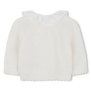 Gebreide babyset – vest & broekje van biokatoen en kasjmier
