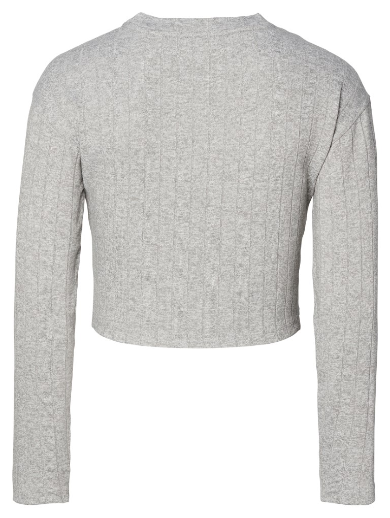 Voedingsshirt Lejre met lange mouwen – geribde stretchtop