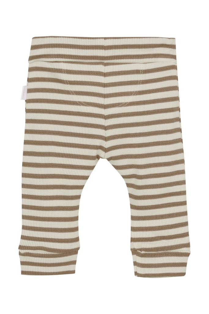 Broek Surry – unisex slim fit met strepen in biokatoen