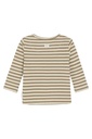 T-shirt Seguin – gestreept biokatoen met lange mouwen