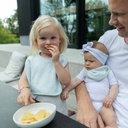 Slab met drukknop