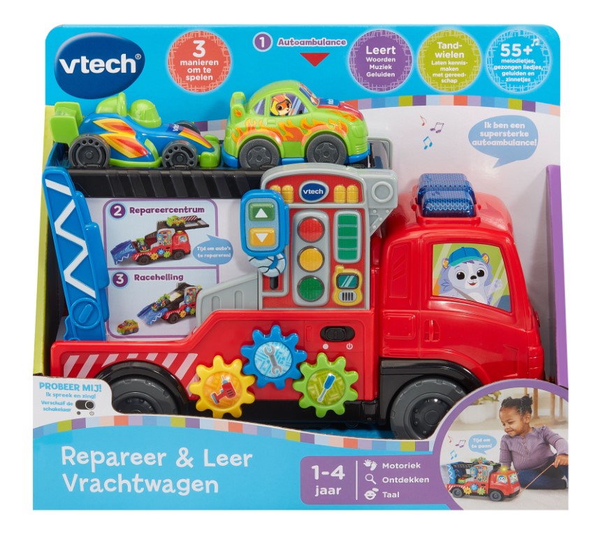 Repareer & leer vrachtwagen