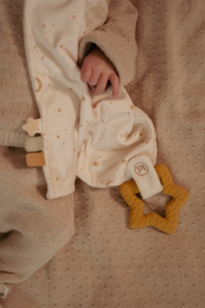 Knuffeldoekje met bijtring