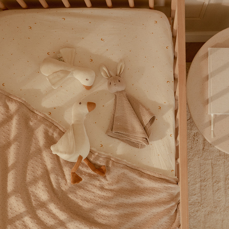 Gebreide Giftset van doudou's en knuffeldoekjes