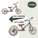 Loopfiets tweewieler Steel