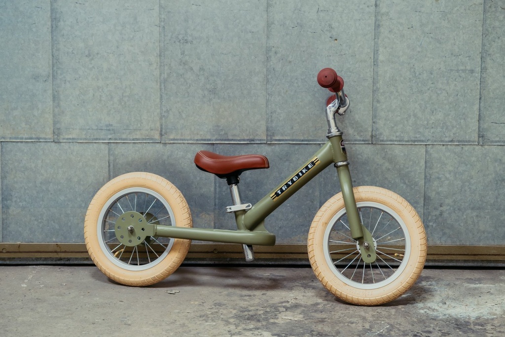 Loopfiets tweewieler Steel