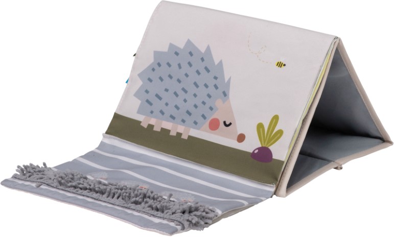 Tummy-time sensory boek