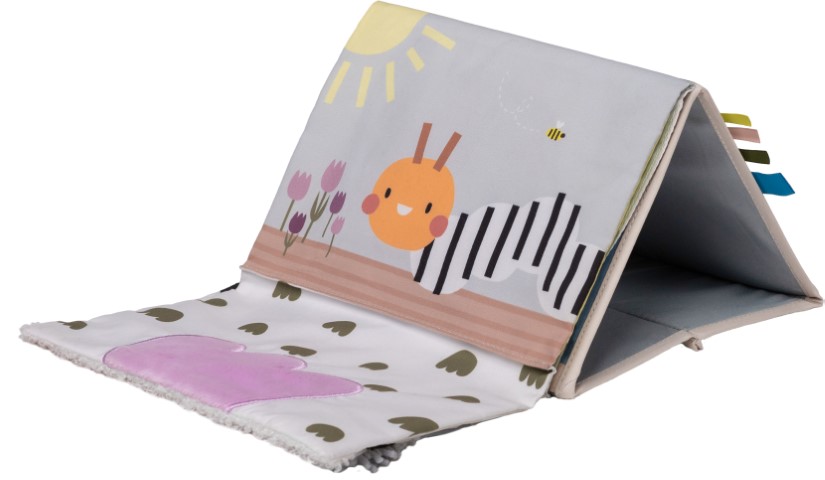 Tummy-time sensory boek
