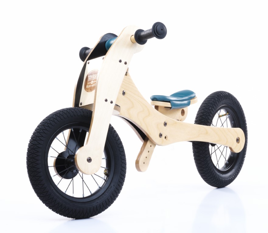 Loopfiets 2-in-1 (hout)