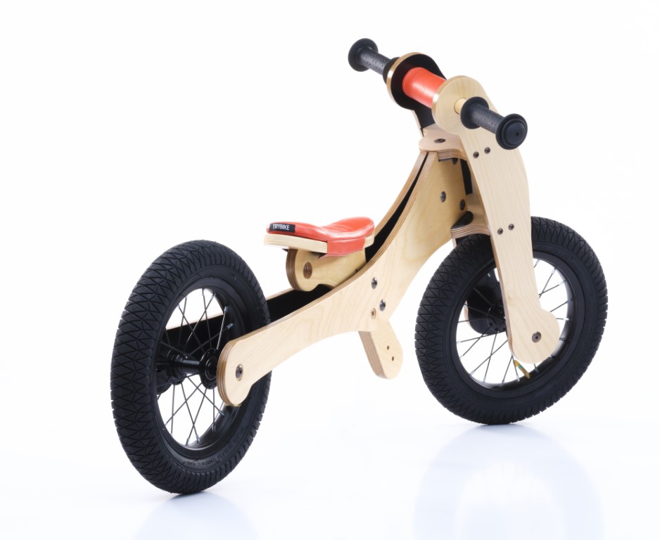 Loopfiets 2-in-1 (hout)