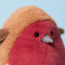 Knuffel plum robin