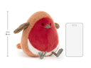 Knuffel plum robin