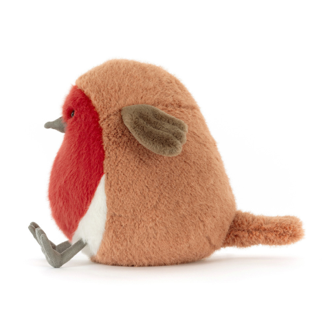 Knuffel plum robin