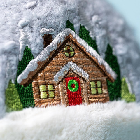 Knuffel amuseables snow globe