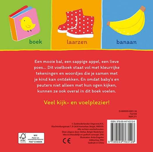 Baby's eerste voelboekje - eerste woordjes