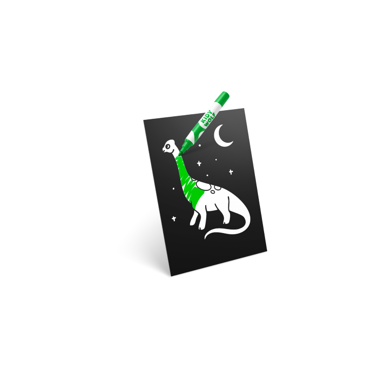 Kit voor lightgevende wanddecoratie Kidyneon