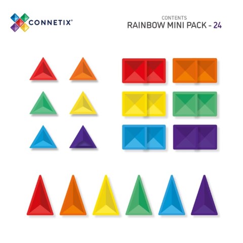 Magnetische tegels mini pack 24 stuks