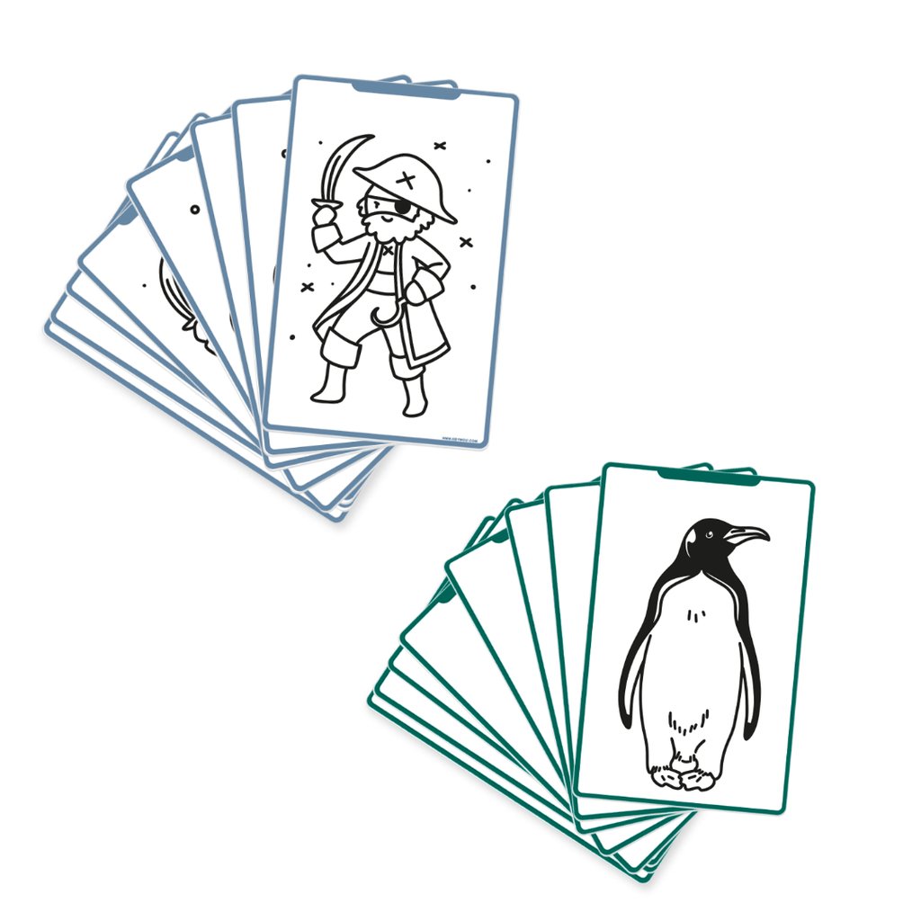 Extra kaarten voor kidydraw-mini