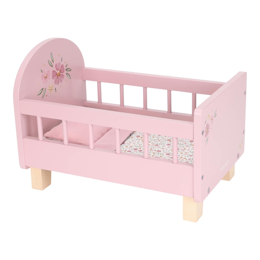 Houten poppenbed