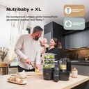 Mixer/stoomkoker Nutribaby (+) XL (6 functies)