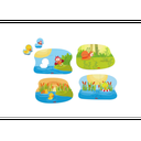 4 eerste puzzels - jonge dieren