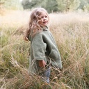 Poncho teddy buitenkant + jersey