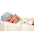 Pop Gadi jongen 33 cm met wiegje