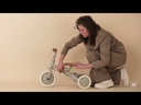Driewieler 4 in 1 met duwstang